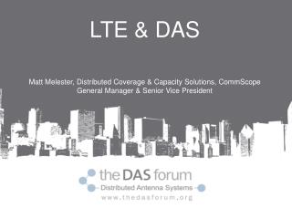 LTE &amp; DAS