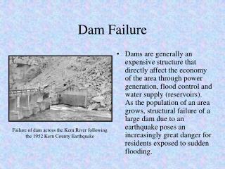 Dam Failure