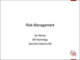 Risk Management