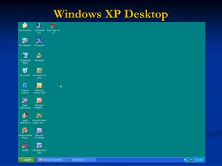 Windows XP Desktop