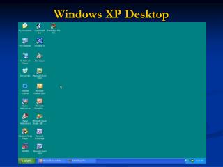 Windows XP Desktop