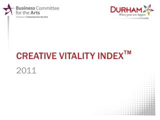 Creative vitality index TM