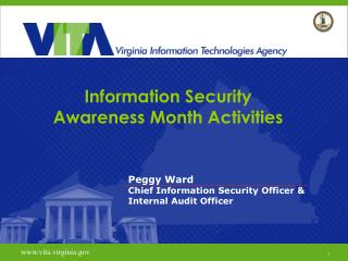 Information Security Awareness Month Activities