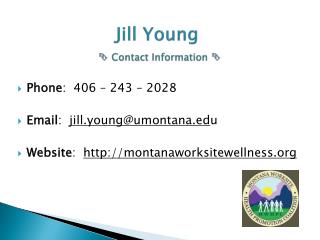 Jill Young  Contact Information 
