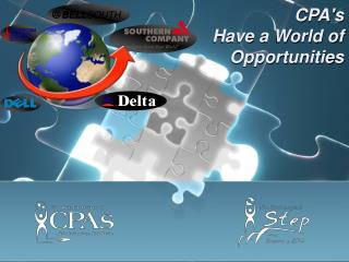 CPA's Have a World of Opportunities