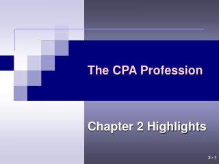 The CPA Profession