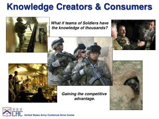 Knowledge Creators &amp; Consumers