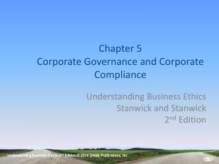 Chapter 5 Corporate Governance and Corporate Compliance