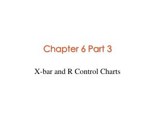 Chapter 6 Part 3