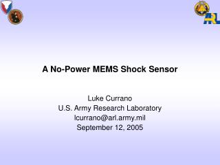 A No-Power MEMS Shock Sensor