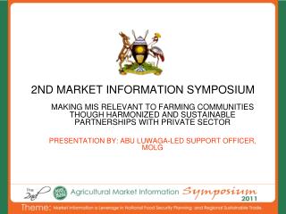 2ND MARKET INFORMATION SYMPOSIUM