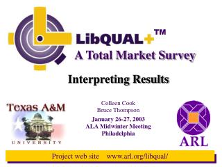 A Total Market Survey