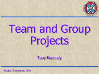 Team and Group Projects