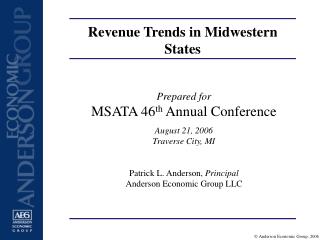 Revenue Trends in Midwestern States