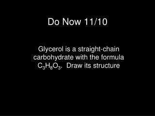 Do Now 11/10