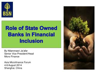 By Nilammasri Ja’afar Senior Vice President/Head Micro Finance Asia Microfinance Forum