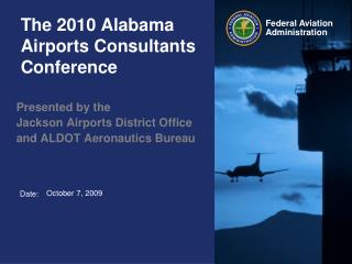 The 2010 Alabama Airports Consultants Conference