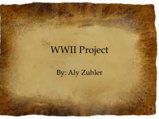 WWII Project