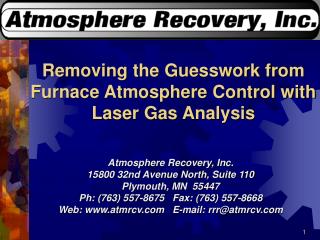 Removing the Guesswork from Furnace Atmosphere Control with Laser Gas Analysis