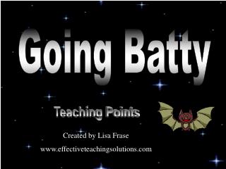 Teaching Points