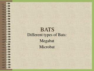 BATS