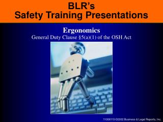 BLR’s Safety Training Presentations