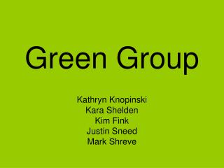 Green Group