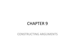 CHAPTER 9