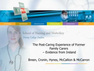 The Post-Caring Experience of Former Family Carers – Evidence from Ireland