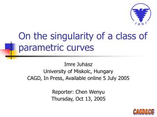 On the singularity of a class of parametric curves