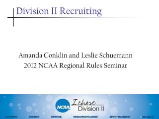 Division II Recruiting