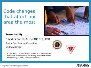 Code changes that affect our area the most