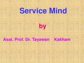 Service Mind