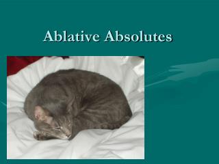 Ablative Absolutes