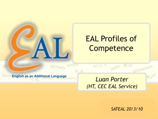 EAL Profiles of Competence