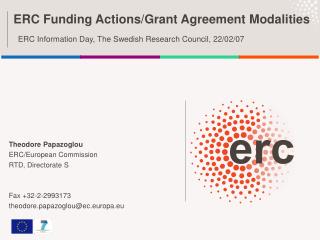 ERC Grant Schemes