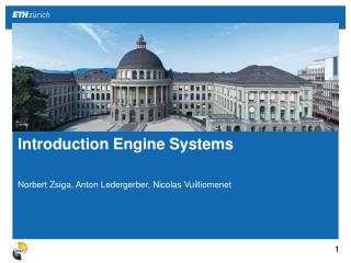 Introduction Engine Systems