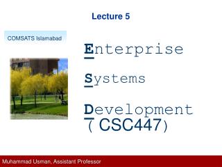 Lecture 5