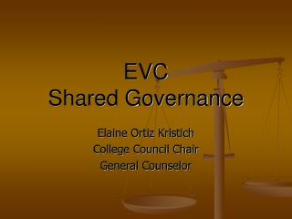 EVC Shared Governance
