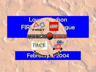 Lower Hudson FIRST LEGO League Mission Mars…