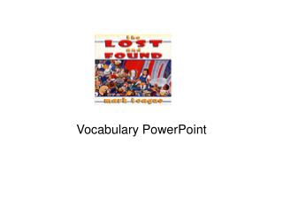 Vocabulary PowerPoint