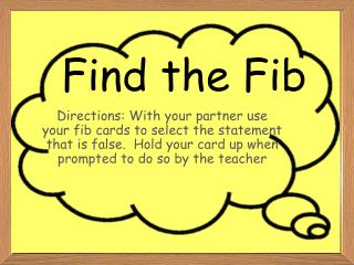 Find the Fib