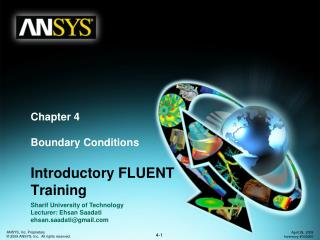 Chapter 4 Boundary Conditions