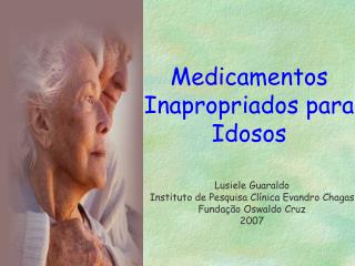 Medicamentos Inapropriados para Idosos