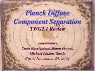 Planck Diffuse Component Separation TWG2.1 Review