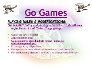 PLAYING RULES &amp; MODIFICATIONS :