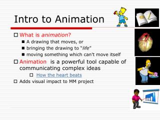 Intro to Animation