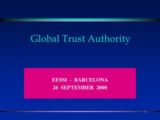 Global Trust Authority