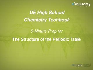 DE High School Chemistry Techbook