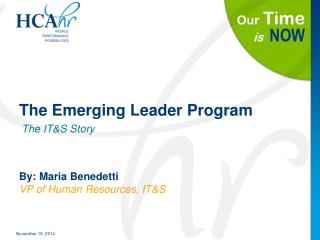 The Emerging Leader Program